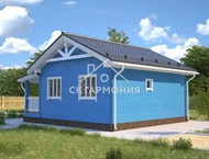 Каркасный дом 7.5x9, проект Воскресенск